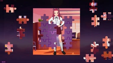 Anime Jigsaw Girls - Office Image