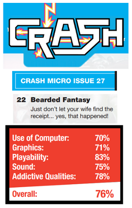 Bearded Fantasy (ZX Spectrum) 48K/128K Image