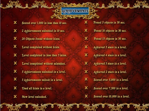 Castle of Dreams Hidden Object screenshot