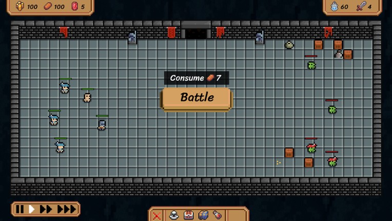 Dungeon Fight Tactics screenshot