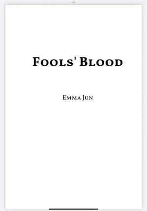 Fools’ Blood Image