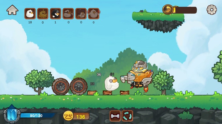 Fowl Brawl: When Chickens Fly screenshot