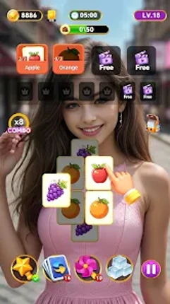 Card Match: Secret Girls screenshot