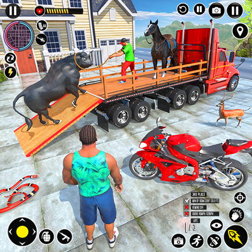 Games like Animal Transport Truck Game 3D