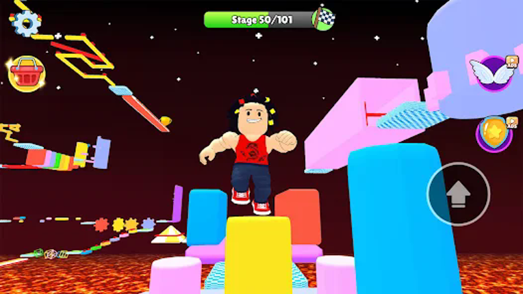 Parkour World: Jump Up Mania screenshot