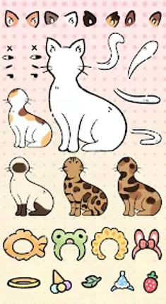 Moe Kittens:Cat Avatar Maker screenshot