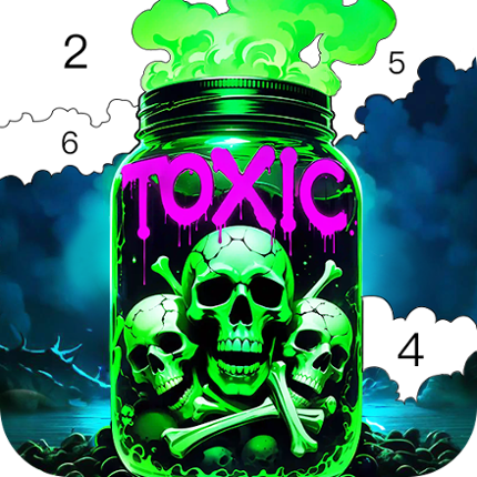 Curse Color: Color by Number Image