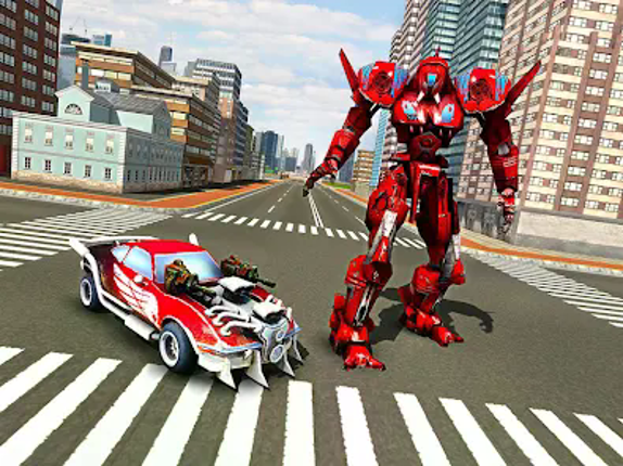 Robot Car War Transform Fight screenshot