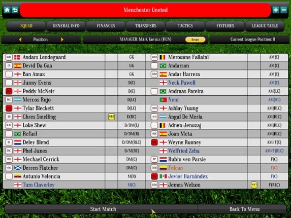 Global Soccer Manager screenshot