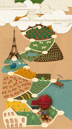 Borjiko's Adventure - The World Cuisine Saga Image