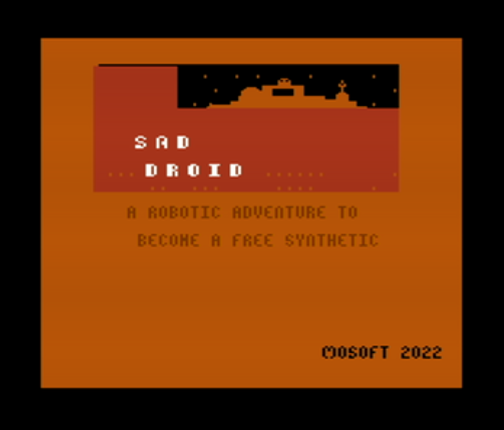 Sad Droid (C64) Commodore 64 screenshot