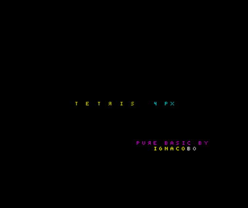 Tetris4px screenshot