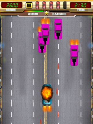 HD Race-Car Jet Blaster: A Free Highway Traffic Arcade Game screenshot