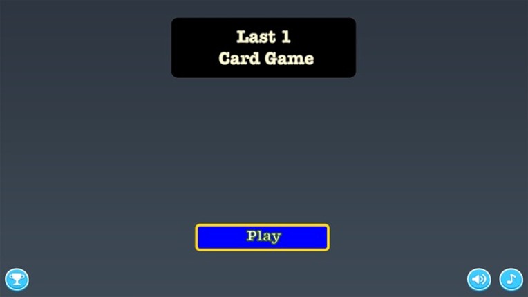 Last 1 Card Game screenshot