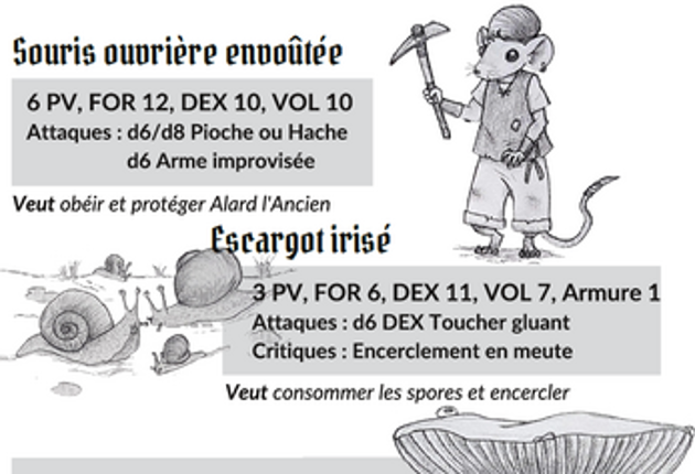 Le Cercle des Vœux, un lieu d'aventure pour Mausritter screenshot