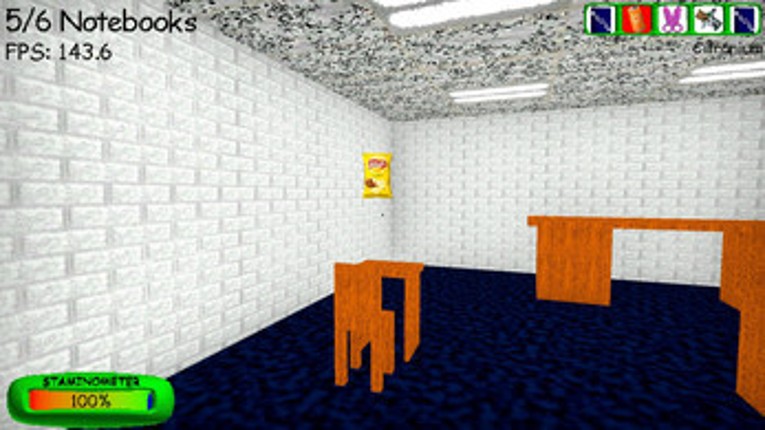 New Baldi's Basics Plus Remastered (Remake) screenshot