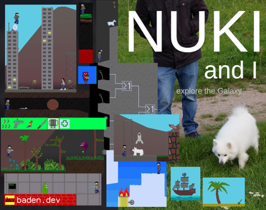 Nuki and I explore the Galaxy Game Cover