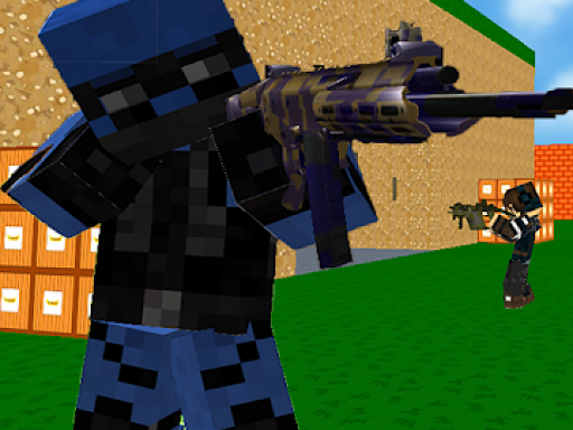 Original Blocky Combat Swat 2022 Game Cover