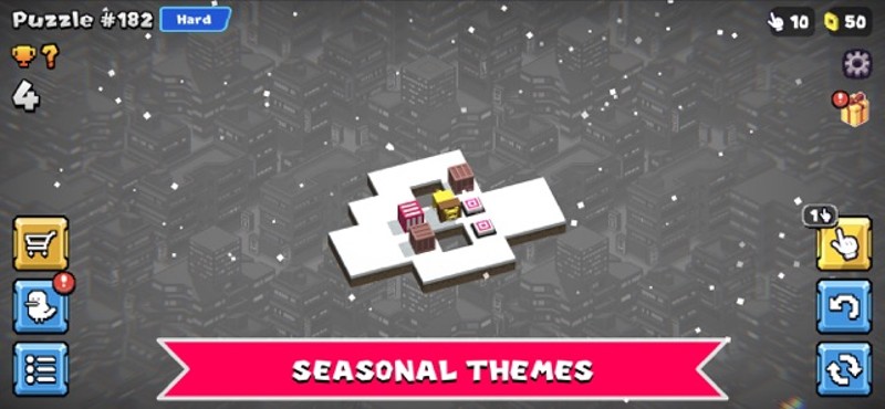 Pushy Boxes - Pushing Puzzle screenshot