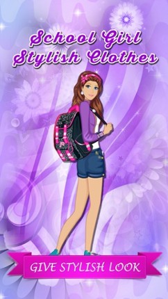 School Girl Stylish Clothes - Dress Up Game for Girls and Kids screenshot