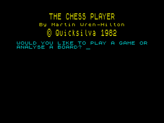 The Chess Player Image