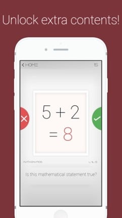 Crack Math - Free Endless Trivia Game For Boys and Girls Image
