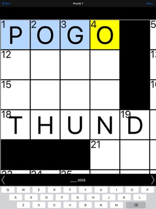 Crossword US screenshot