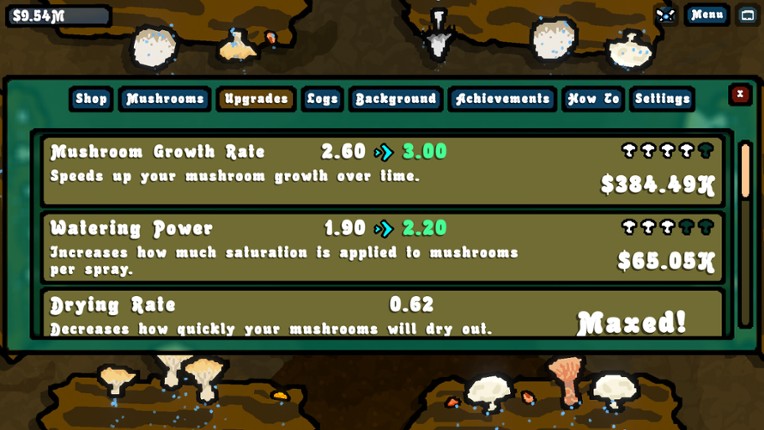 Fungiculture screenshot