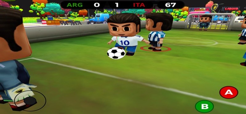 Funky Soccer 3D Image
