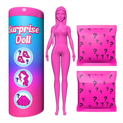 Color Reveal Suprise Doll Game Image