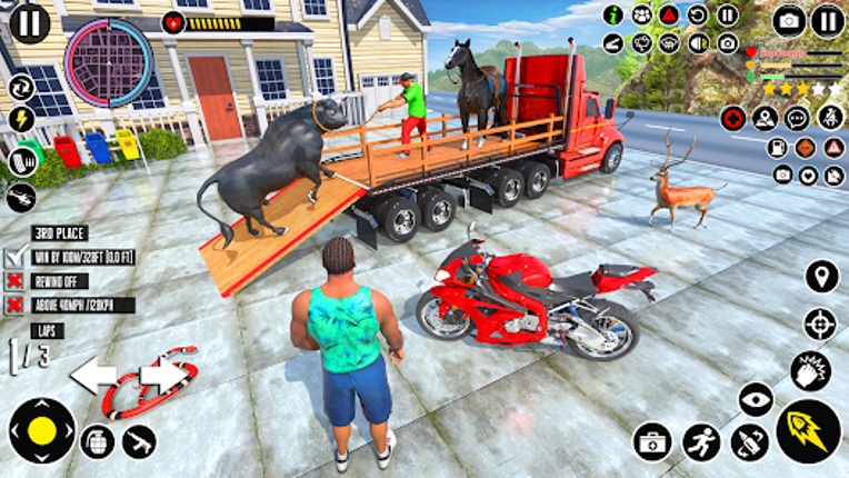 Animal Transport Truck Game 3D screenshot
