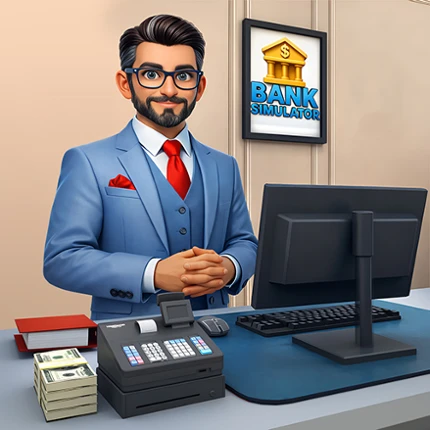 Bank Simulator & Cashier Game Image