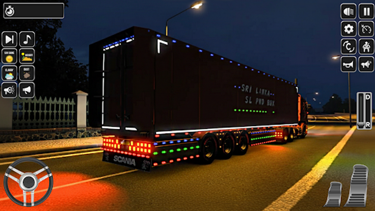 Cargo Delivery Truck Offroad screenshot