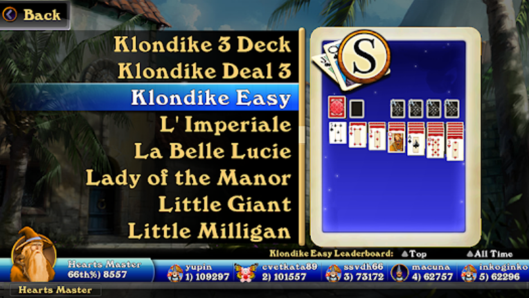 Hardwood Solitaire IV Pro screenshot