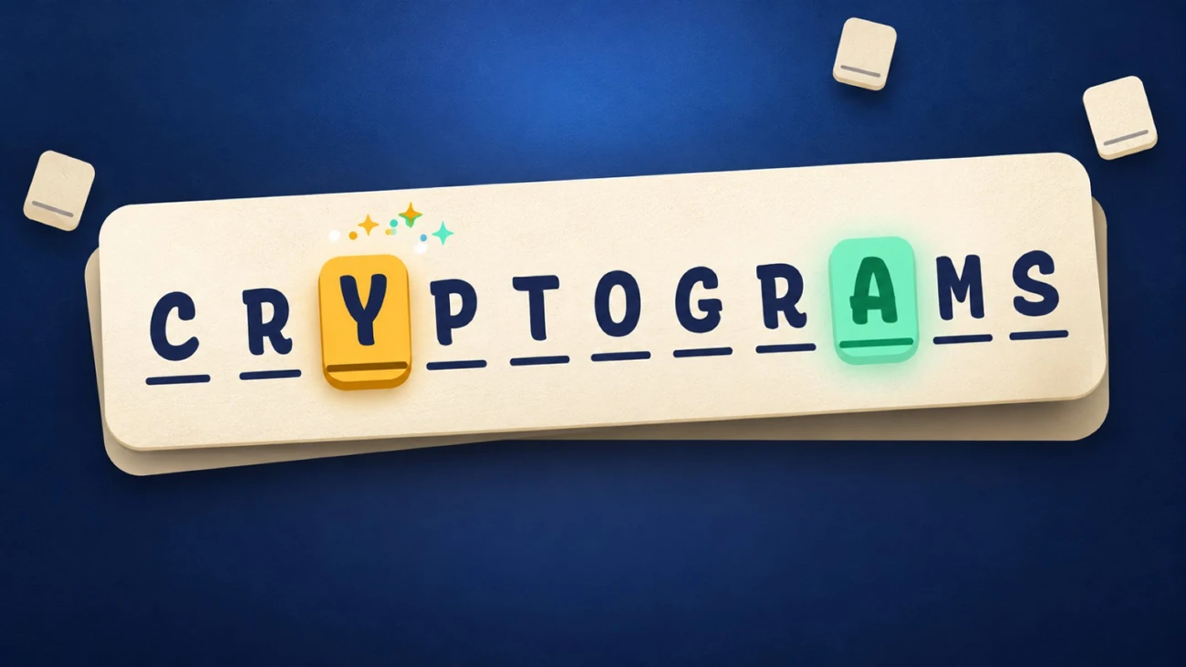 Games like Cryptograms