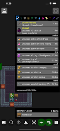 Pathos: Nethack Codex screenshot