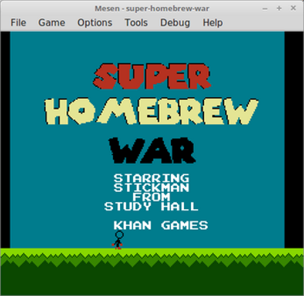 Super Homebrew War screenshot