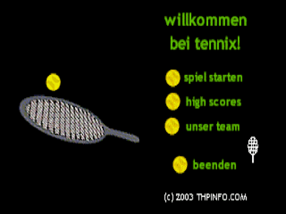Tennix (2007) screenshot