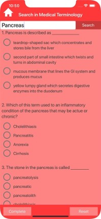 Gastroenterology Terms Quiz Image