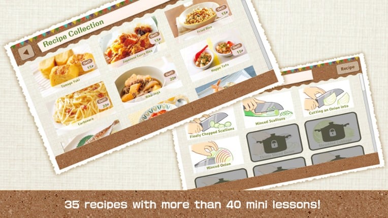 Gochi-Show! for Girls -How To Learn Japanese Cooking Game- screenshot