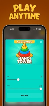 Hanoi Tower: Stack Puzzle screenshot