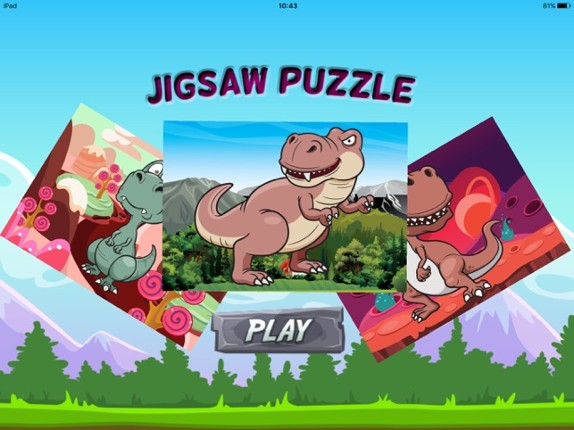 Jigsaw Puzzle Dinosaur Magic Board Fun for Kids screenshot
