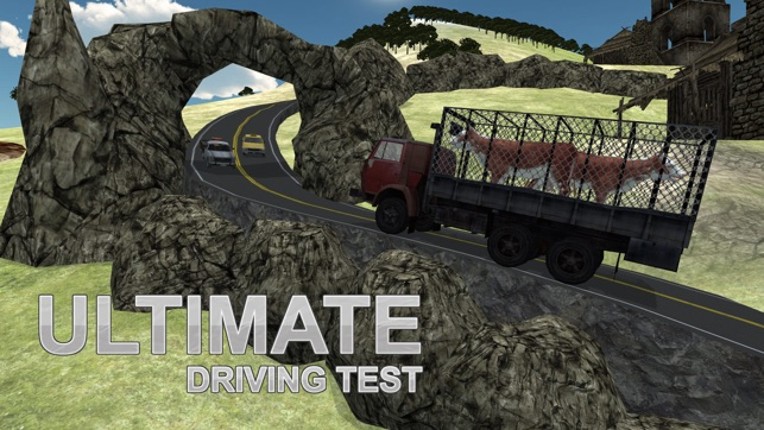 Offroad Transport Farm Animals – Truck driving &amp; parking simulator game screenshot