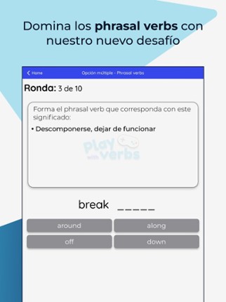 Play With Verbs screenshot