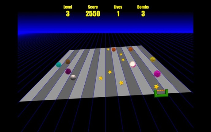 Pompom Invaders screenshot