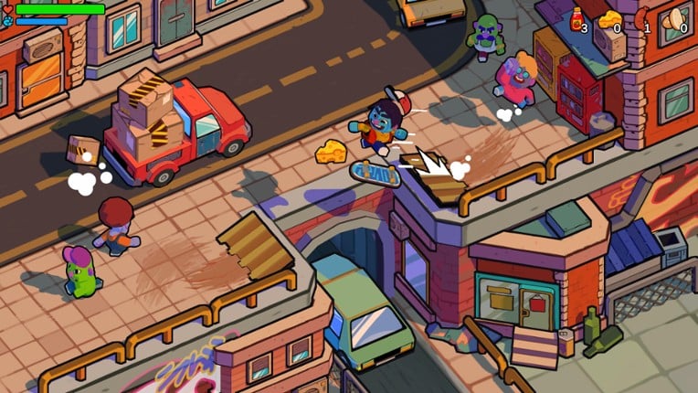 Punch Lunch: Foodtruck Fighter screenshot
