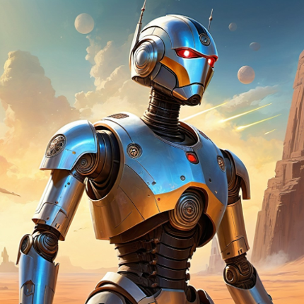 Star Wars. Robot's brick breaker Game Cover