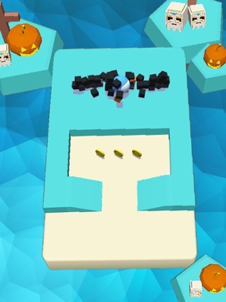 Sticky Ball Craft 3D screenshot