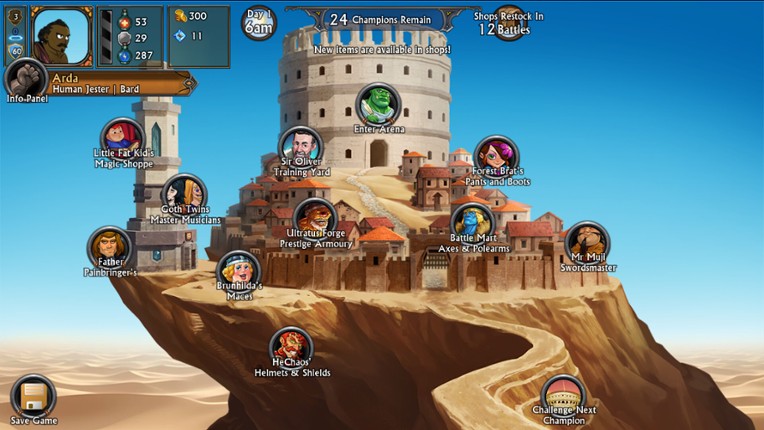 Swords and Sandals 3 Redux screenshot
