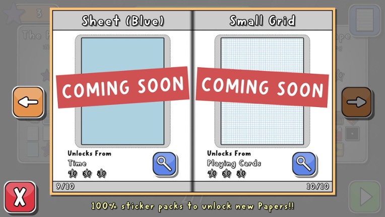 The Paper Game screenshot